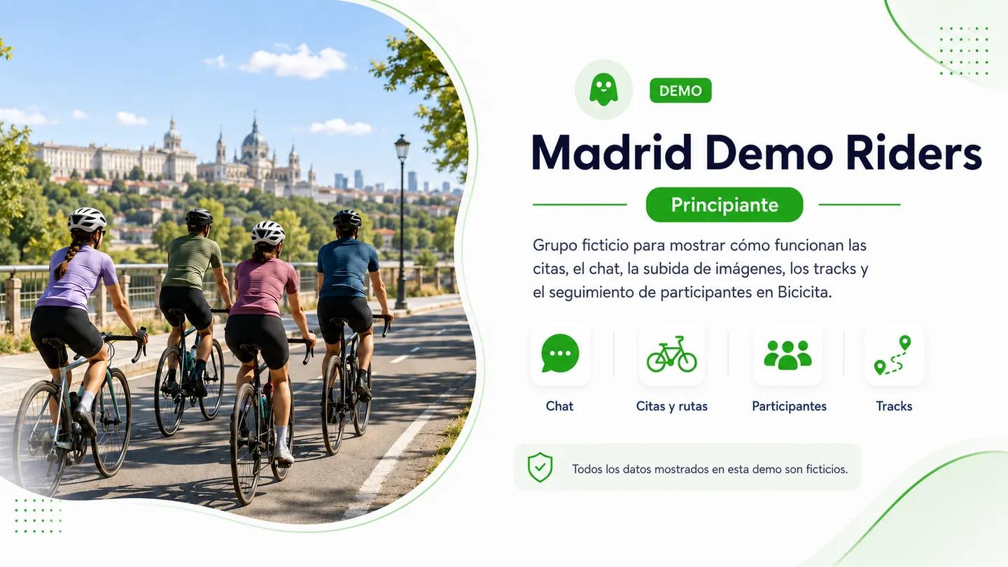 Demo Riders Principiantes · Grupo de prueba