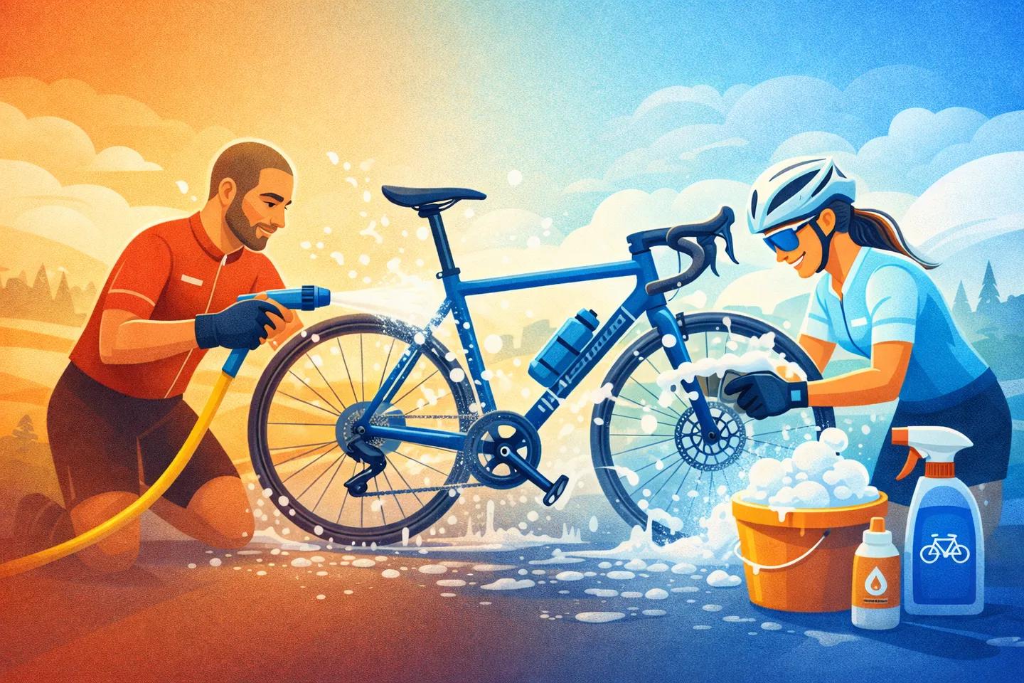 Como lavar tu bicicleta