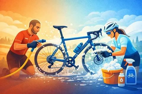 Como lavar tu bicicleta