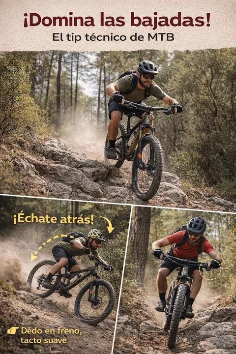 Domina las bajadas en MTB | Técnica de descenso paso a paso