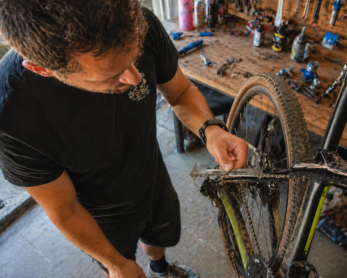 Cómo saber si tu cadena está desgastada.