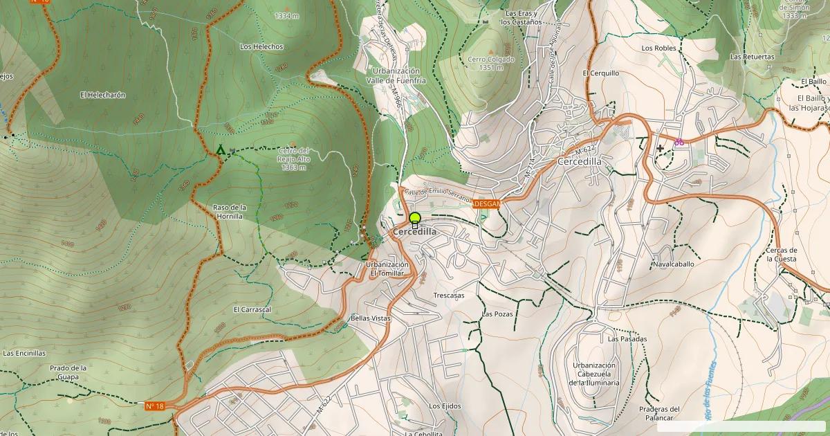 Puerto de la Fuenfría.Ruta para MTB,gravel o ebike