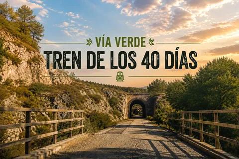 Vía verde del Tren de los 40 días.