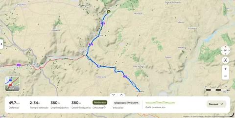 Vía Verde del Tren de los 40 días desde Ambite.