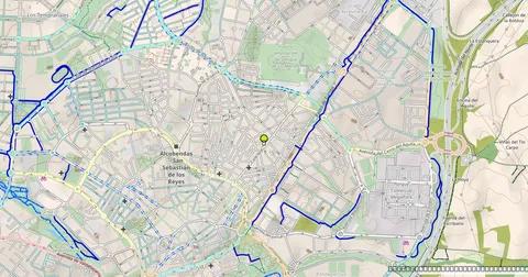 Ruta ida y vuelta Aeropuerto
