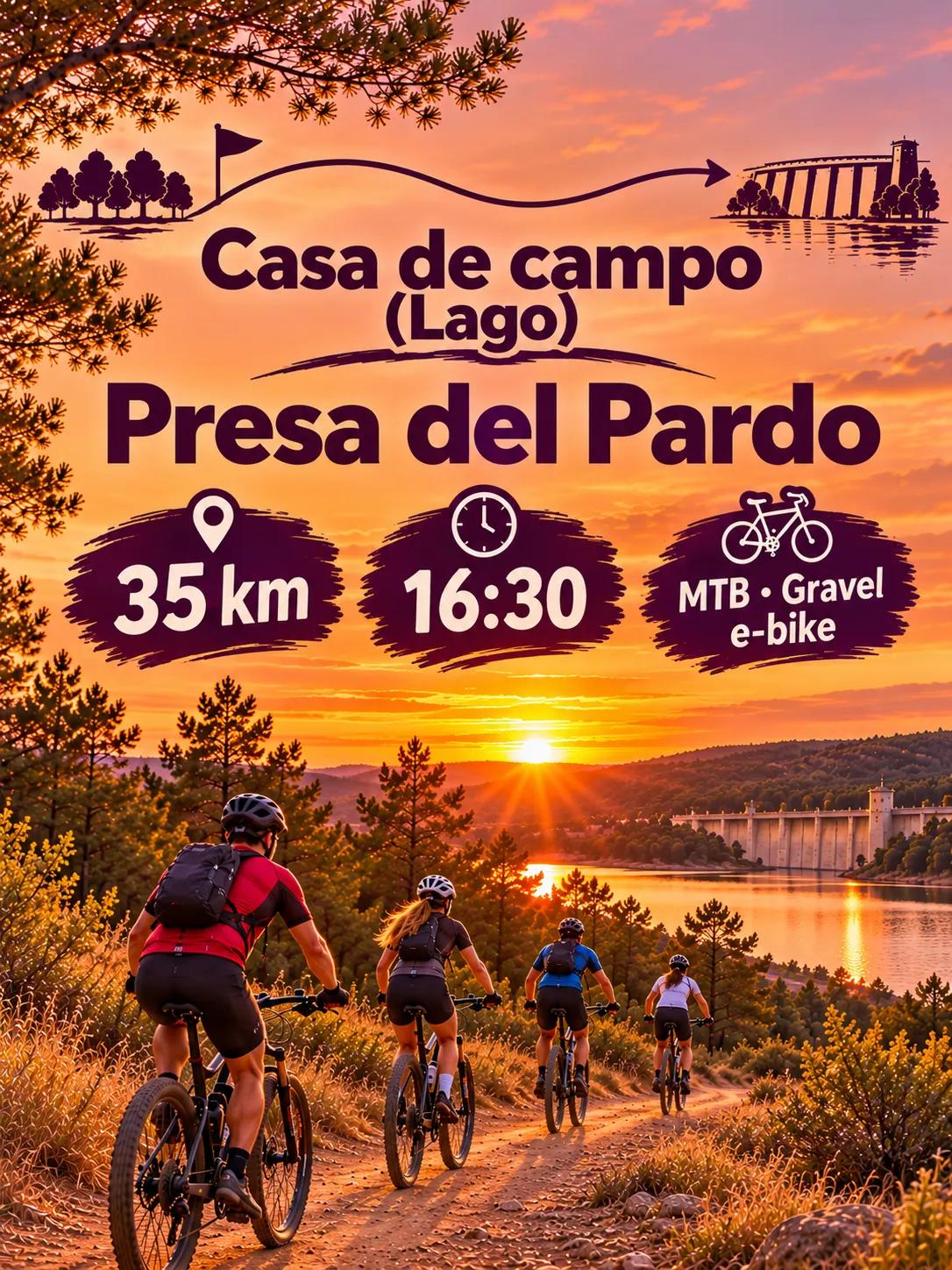 Casa de Campo (Lago)-presa del Pardo