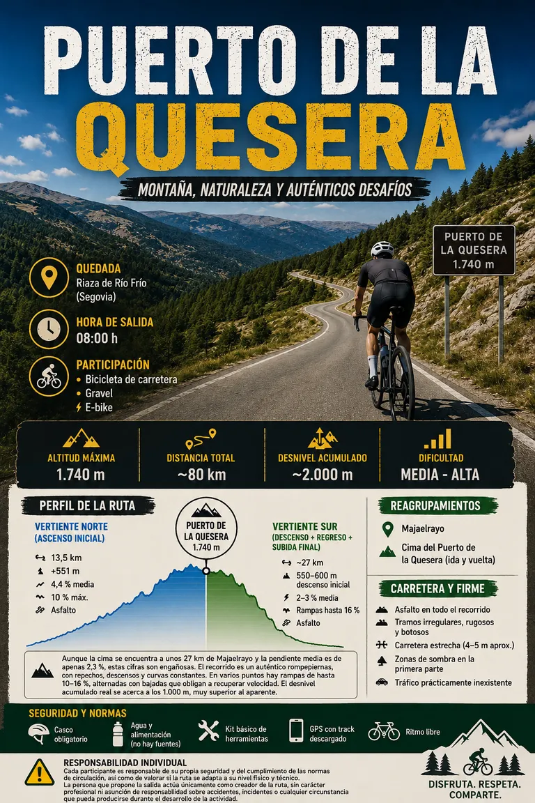 ASCENSIÓN AL PUERTO DE LA QUESERA - Image 1